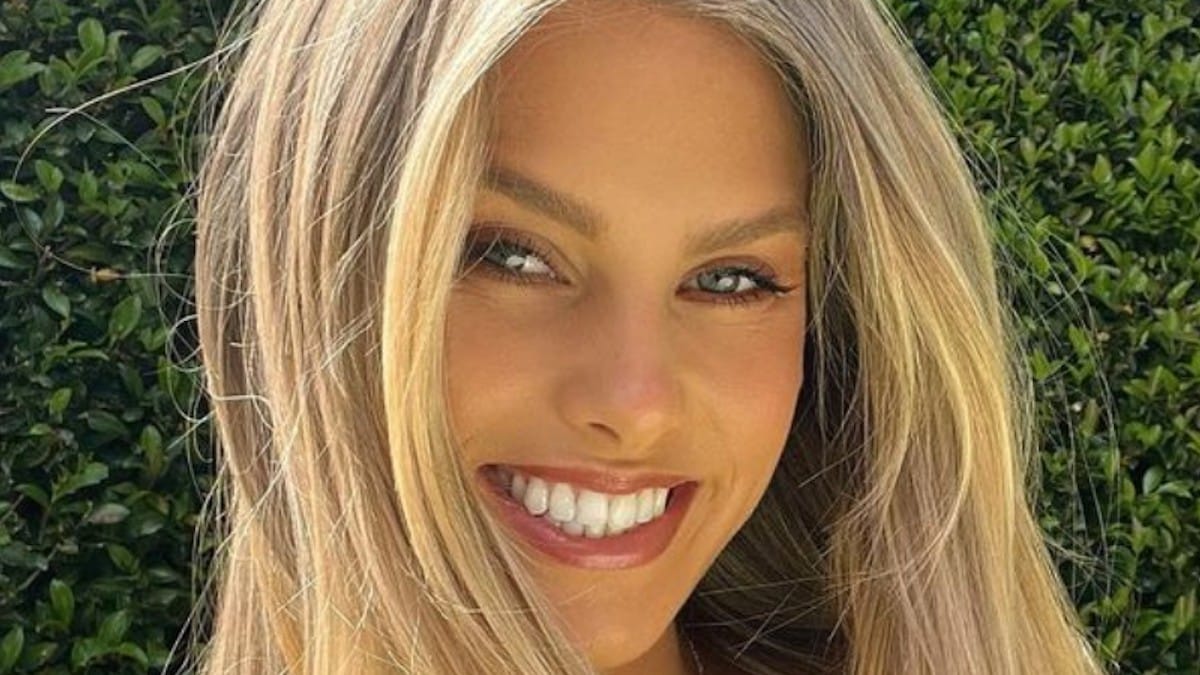 Natalie Roser stuns in minidress for special afternoon outing
