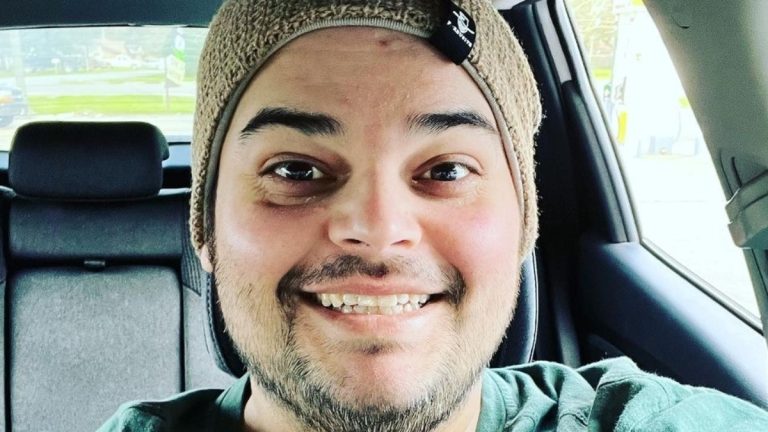 A close up Instagram photo of Wess Schulze from My 600-Lb Life.