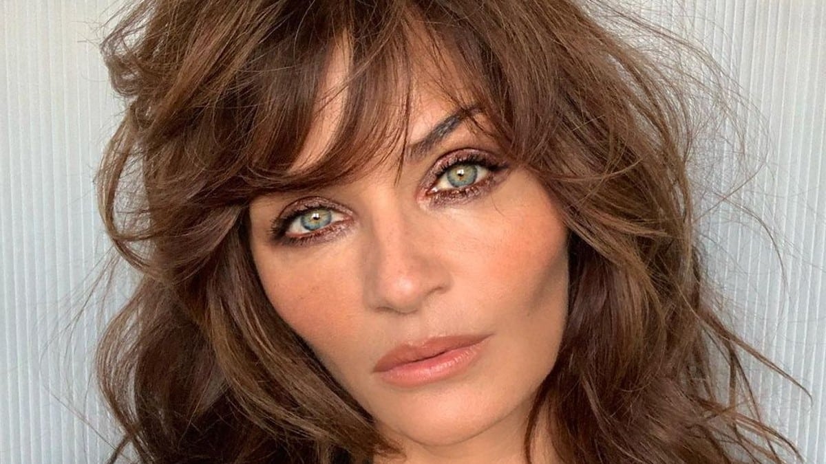 Helena Christensen shared sentimental submit with black and white throwbacks