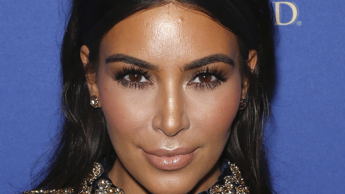 Kim Kardashian face