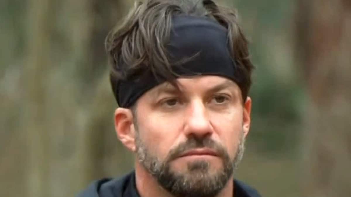 The Problem star Johnny Bananas reacts as Massive Brother star Derek Frazier says he is his sort