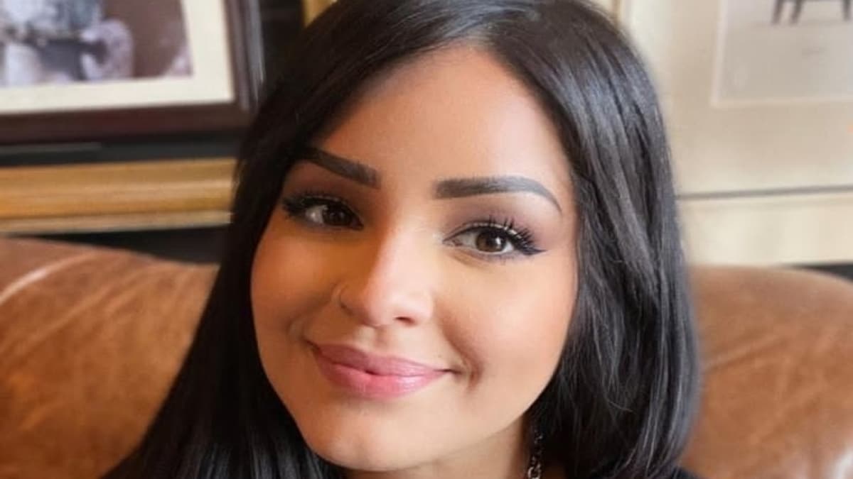 A close-up Instagram photo of Tiffany Franco from 90 Day Fiance smiling.