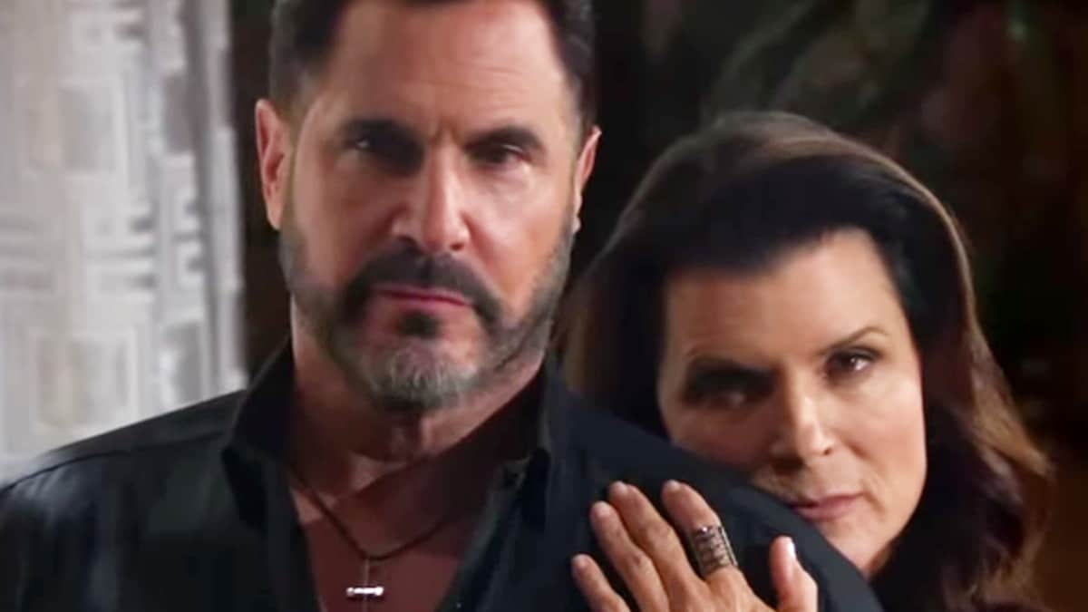 Don Diamont and Kimberlin Brown as Bill and Sheila.