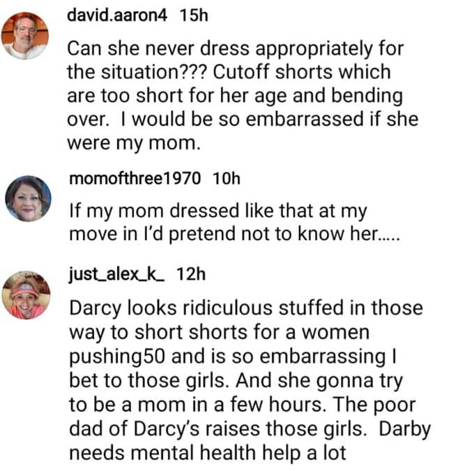 darcey & stacey viewers sound off about darcey silva's outfit on instagram