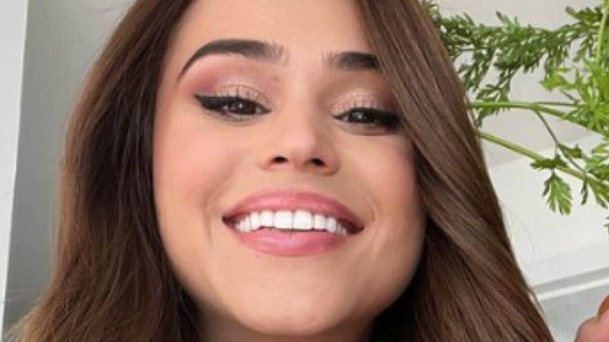 ‘Mexican Climate Woman’ Yanet Garcia glitters in black and white glam shot