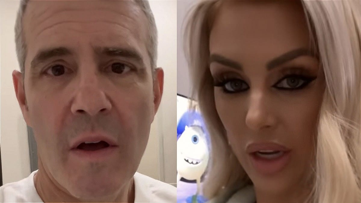 Andy Cohen and Lala Kent