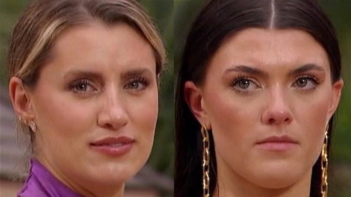 Kaity and Gabi during Week 10 of The Bachelor.