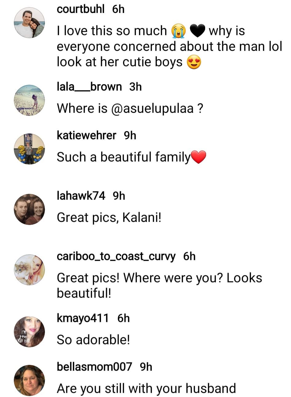 90 day fiance fans question kalani faagata on instagram