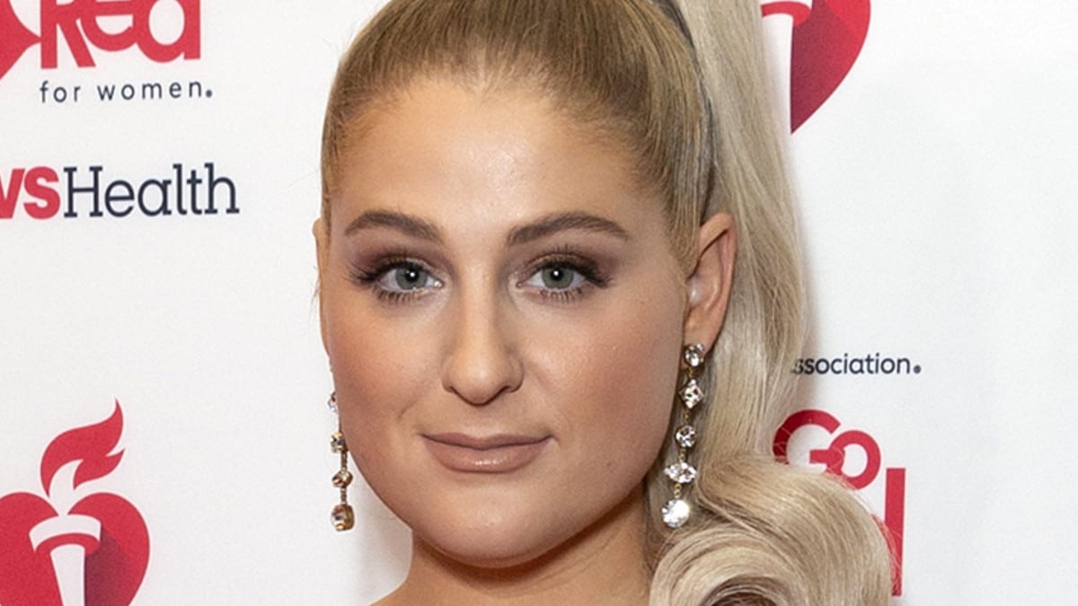 Meghan Trainor on the red carpet.