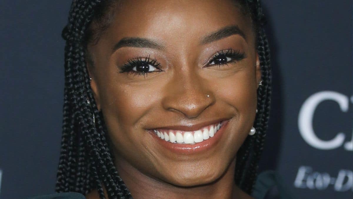 Simone Biles appears at the InStyle Awards.