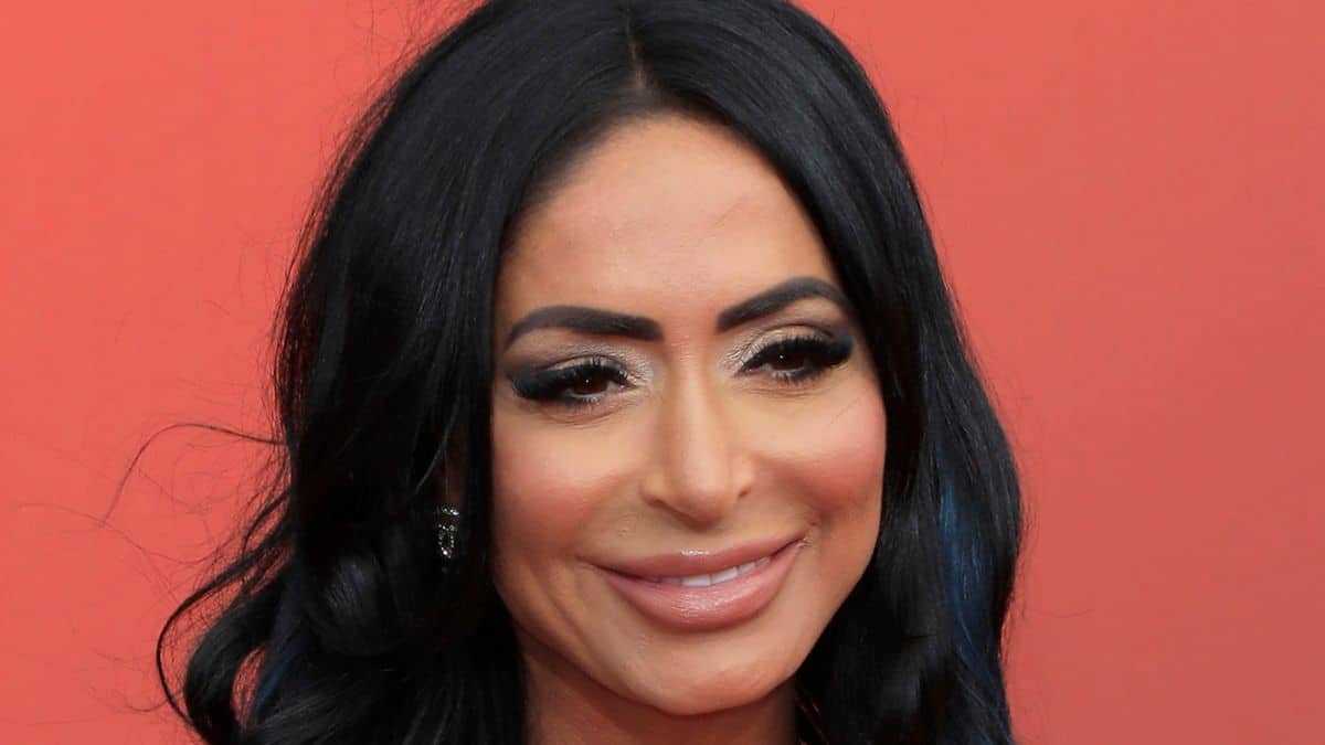 Angelina Pivarnick on the red carpet