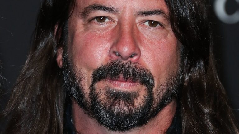 Close-up of Dave Grohl