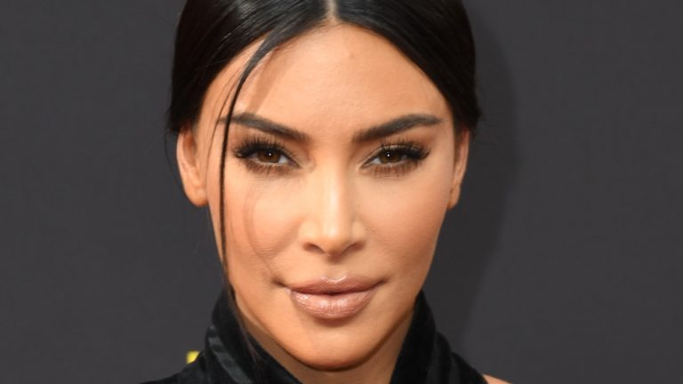 Close-up of Kim Kardashian