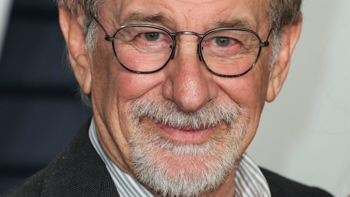 Steven Spielberg close-up image.