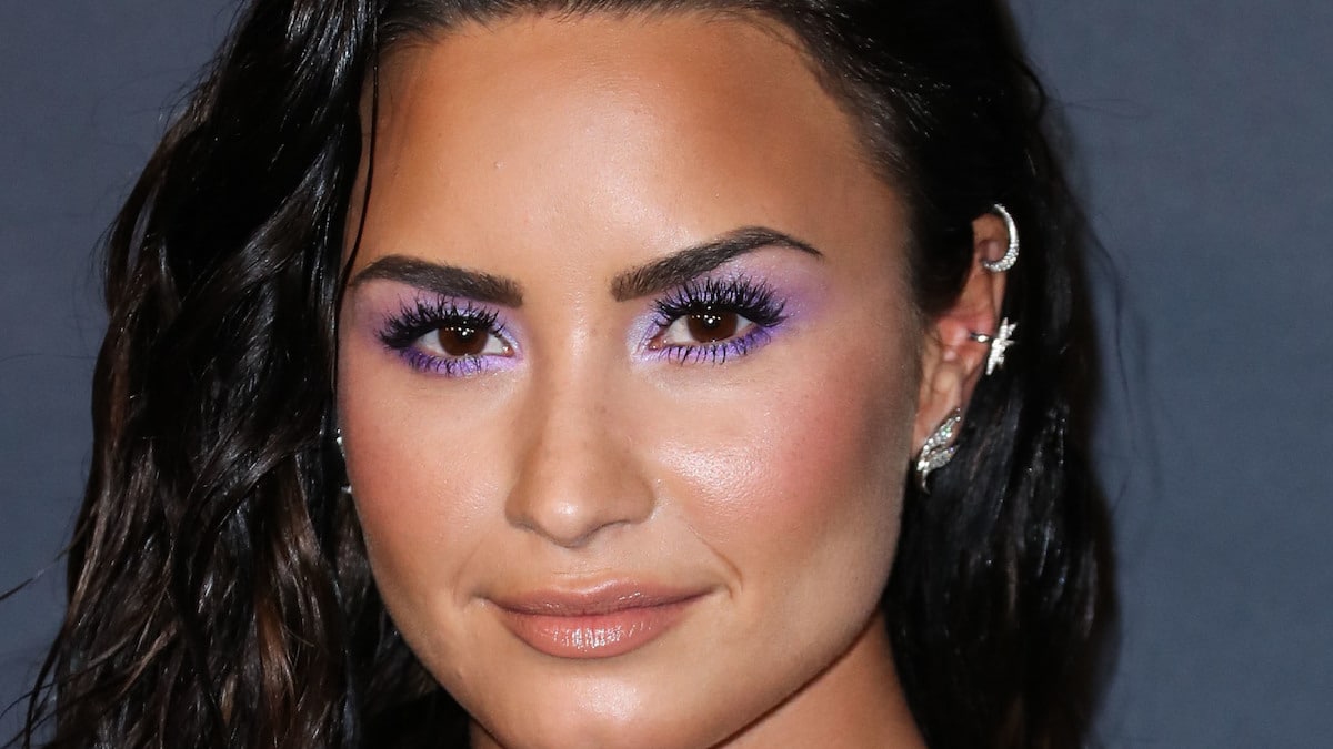 Demi Lovato face
