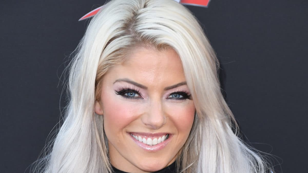 wwe star alexa bliss close up shot from nyc event