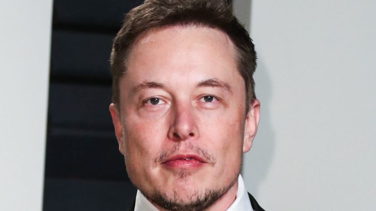 Elon Musk at the 2017 Vanity Fair Oscar Party.