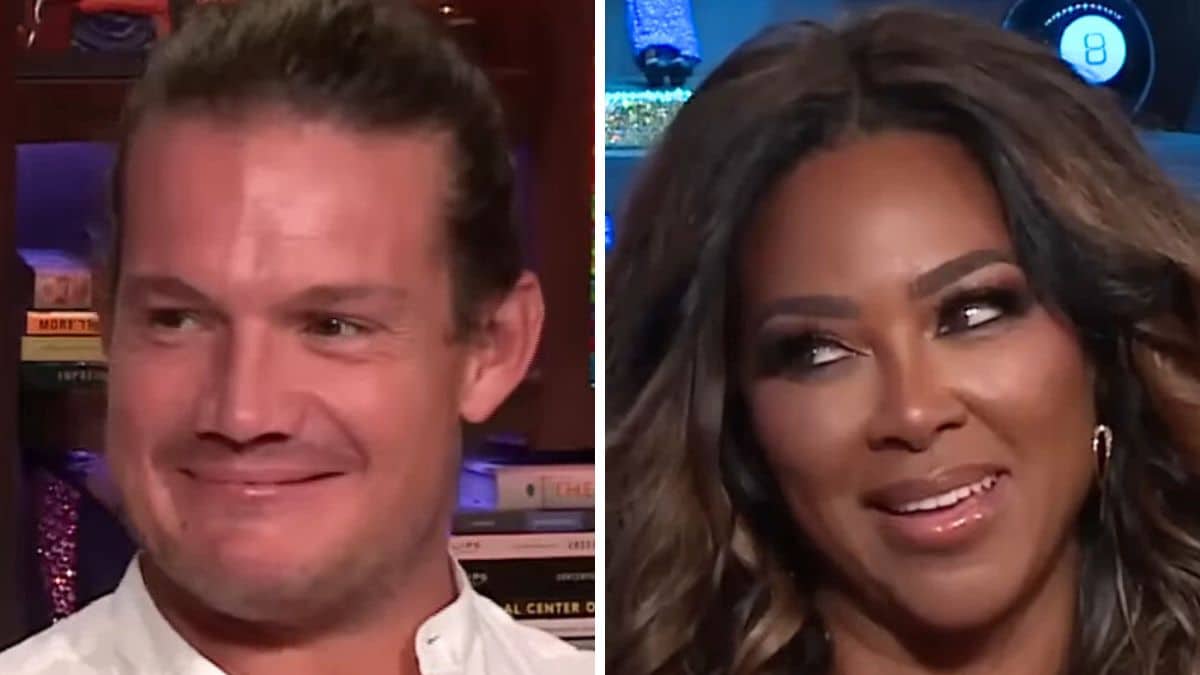 Gary King and Kenya Moore on WWHL
