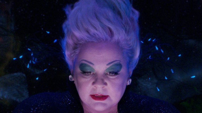 Melissa McCarthy as Ursula from The Little Mermaid.