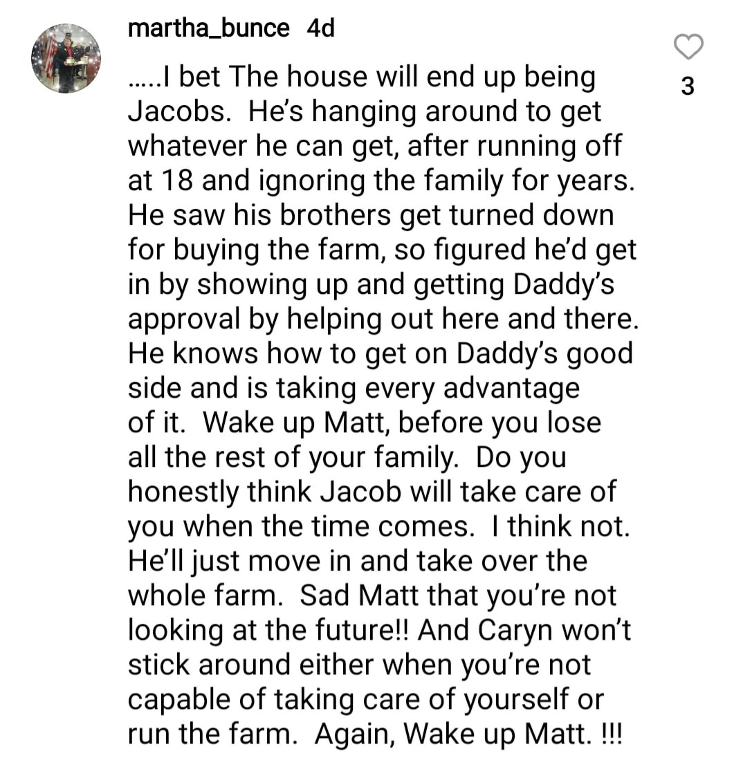 lpbw commenter thinks jacob roloff wants to take over matt roloff's house