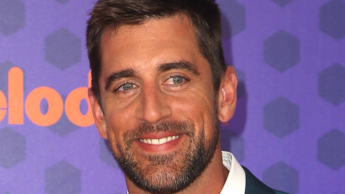 Aaron Rodgers at Nickelodeon Kids Choice Sports Awards 2018