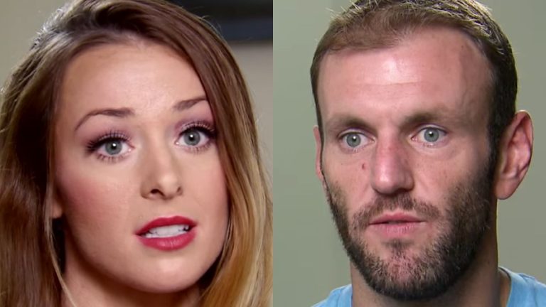 Married at First Sight stars Jamie Otis and Doug Hehner close-up