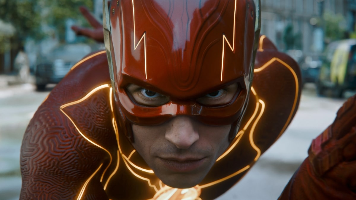 Ezra Miller in The Flash.