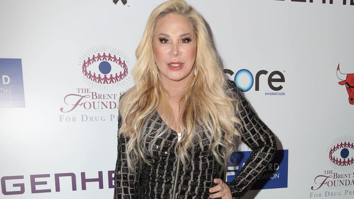 RHOBH alum Adrienne Maloof in 2019 at the Brent Shapiro Foundation Summer Spectacular 