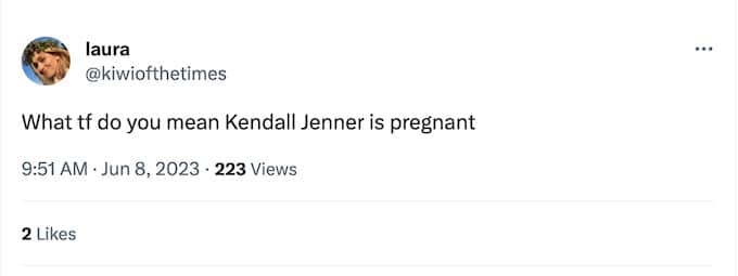 viewer questions kendall jenner pregnancy
