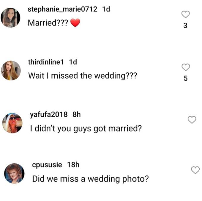deavan clegg's instagram followers question whether she and topher park got married