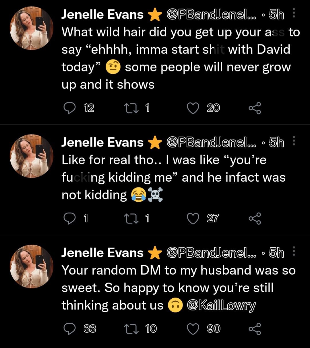 jenelle evans accused kailyn lowry of dm'ing her husband david eason