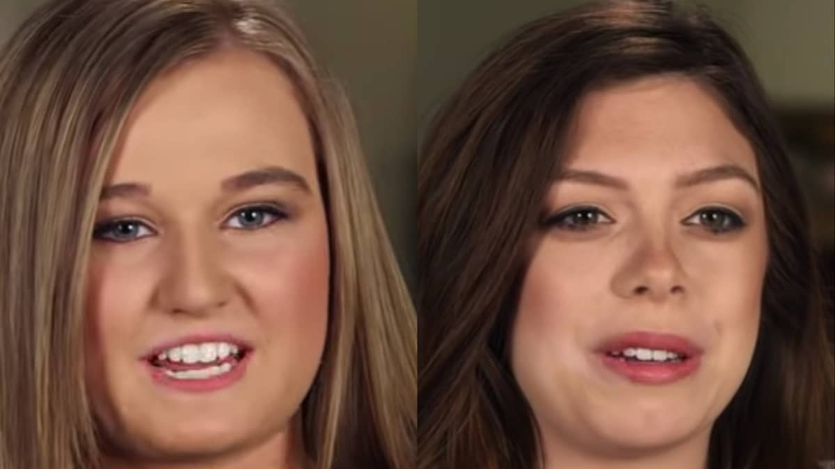 Kendra Caldwell and Lauren Swanson in Counting On confessionals.