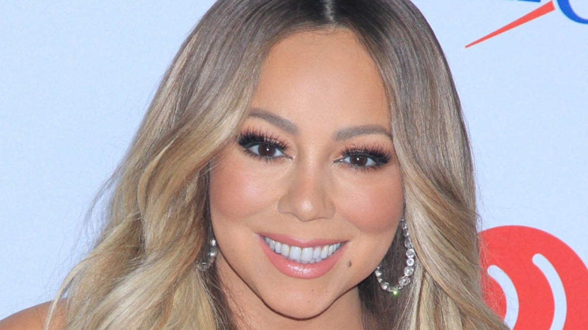 Mariah Carey on the red carpet.