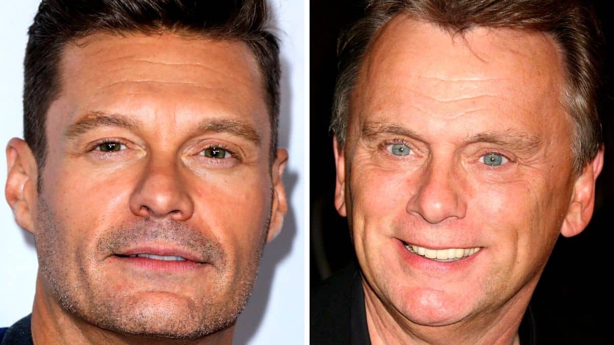 Ryan Seacrest and Pat Sajak