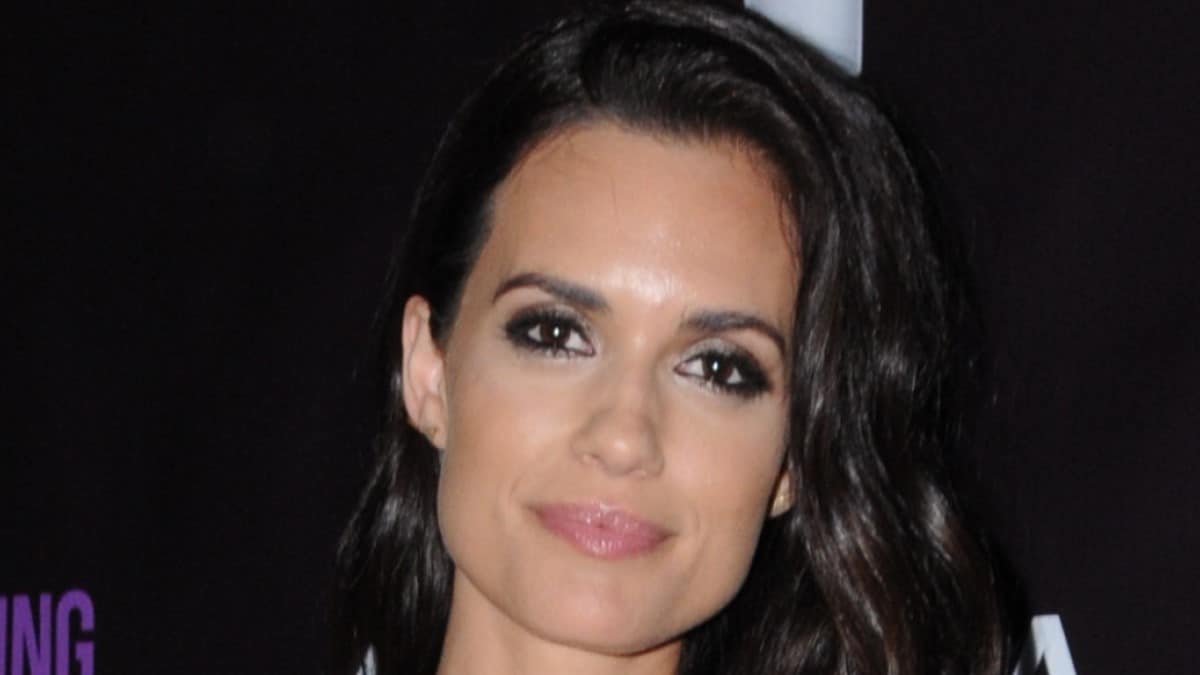 Torrey DeVitto Black Dress