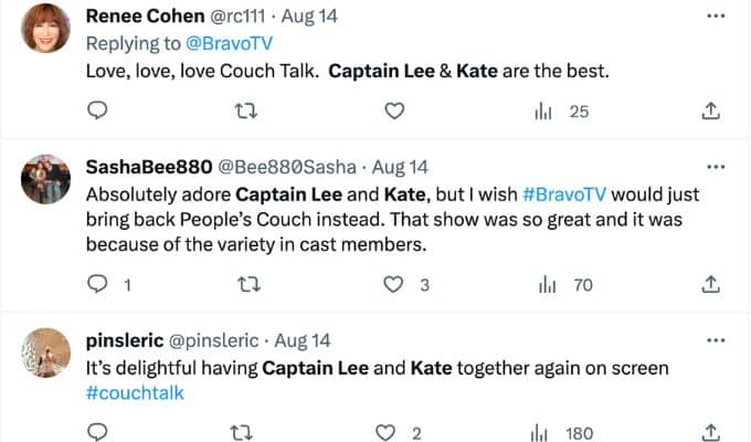 Love for Captain Lee and Kate