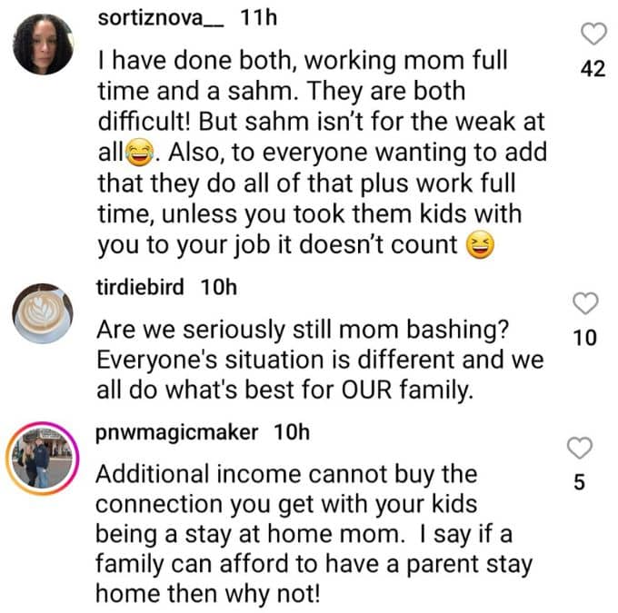 tori roloff's supporters comment on her instagram post