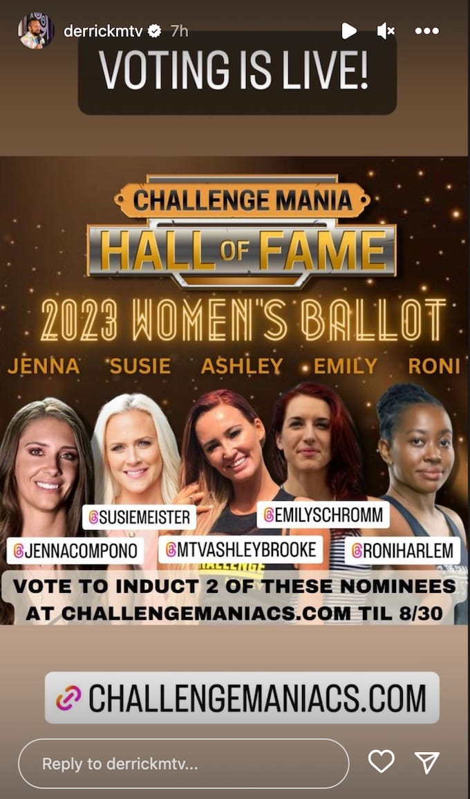 2023 hall of fame nominees for challenge mania hof