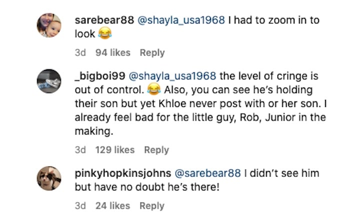 commenters react to potential tristan thompson reflection khloe sunglasses
