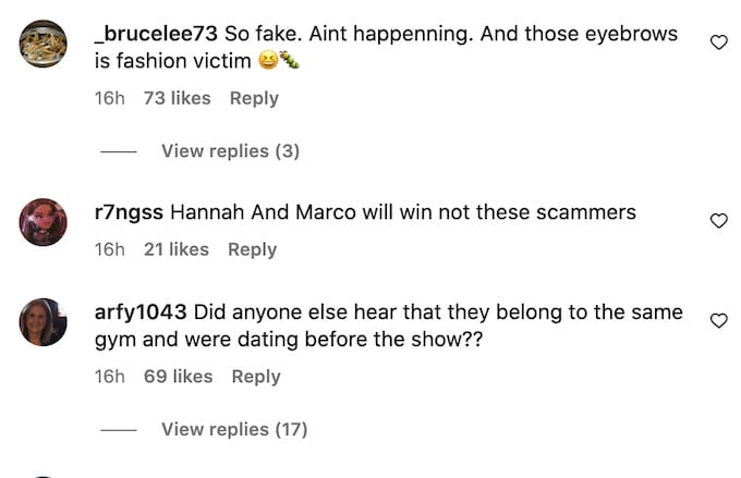 fans comment about kenzo and carmen before show