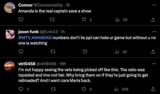 fans comment on drop in usa 2 viewers