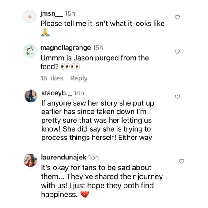 Instagram comments about Kaitlyn Bristowe 
