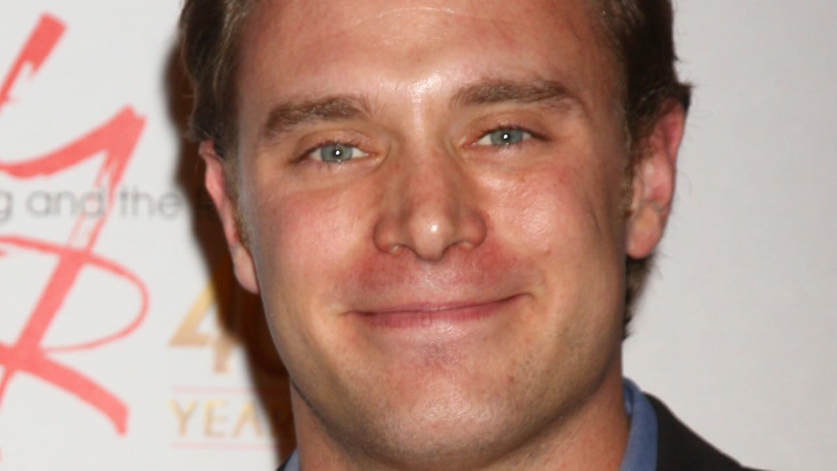Billy Miller on the red carpet