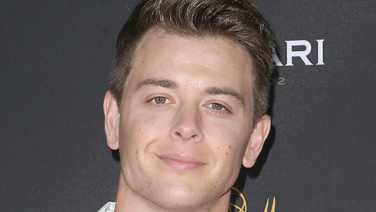 Chad Duell on the red carpet