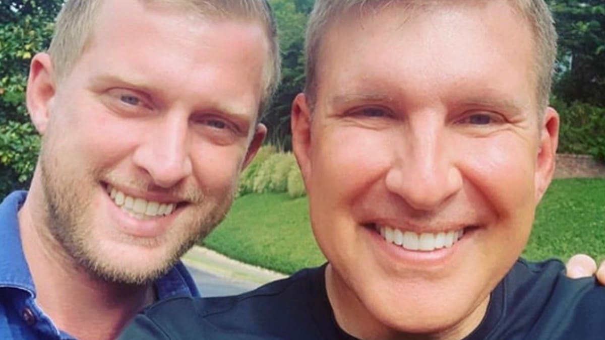 Kyle and Todd Chrisley selfie