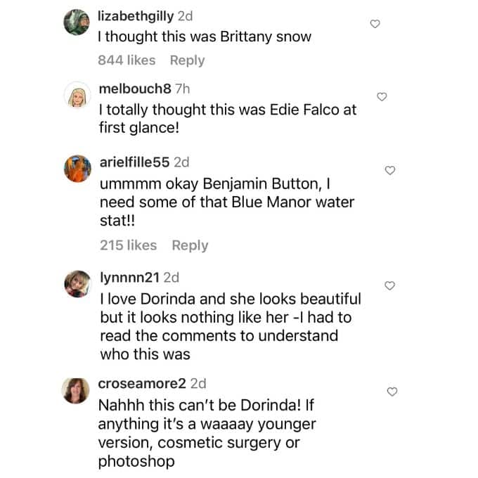 Critics sound off on Dorinda Medley's appearance