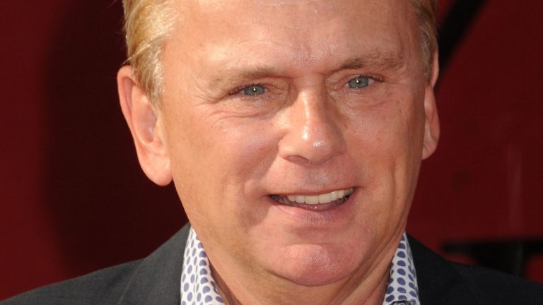 Pat Sajak on the red carpet