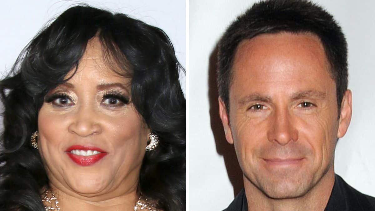 Jackée Harry and William deVry on the red carpet
