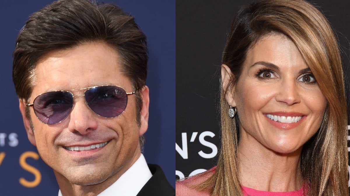 John Stamos and Lori Loughlin on the red carpet