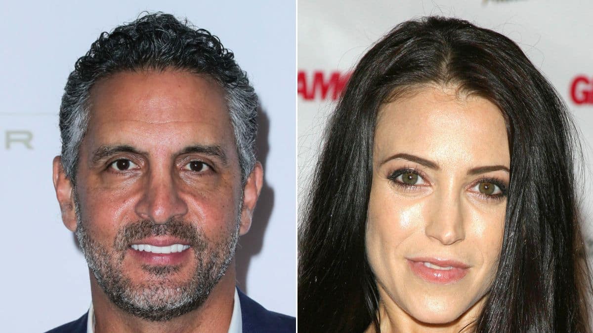 Dancing with the Stars contestant Mauricio Umansky, and actress Leslie Bega
